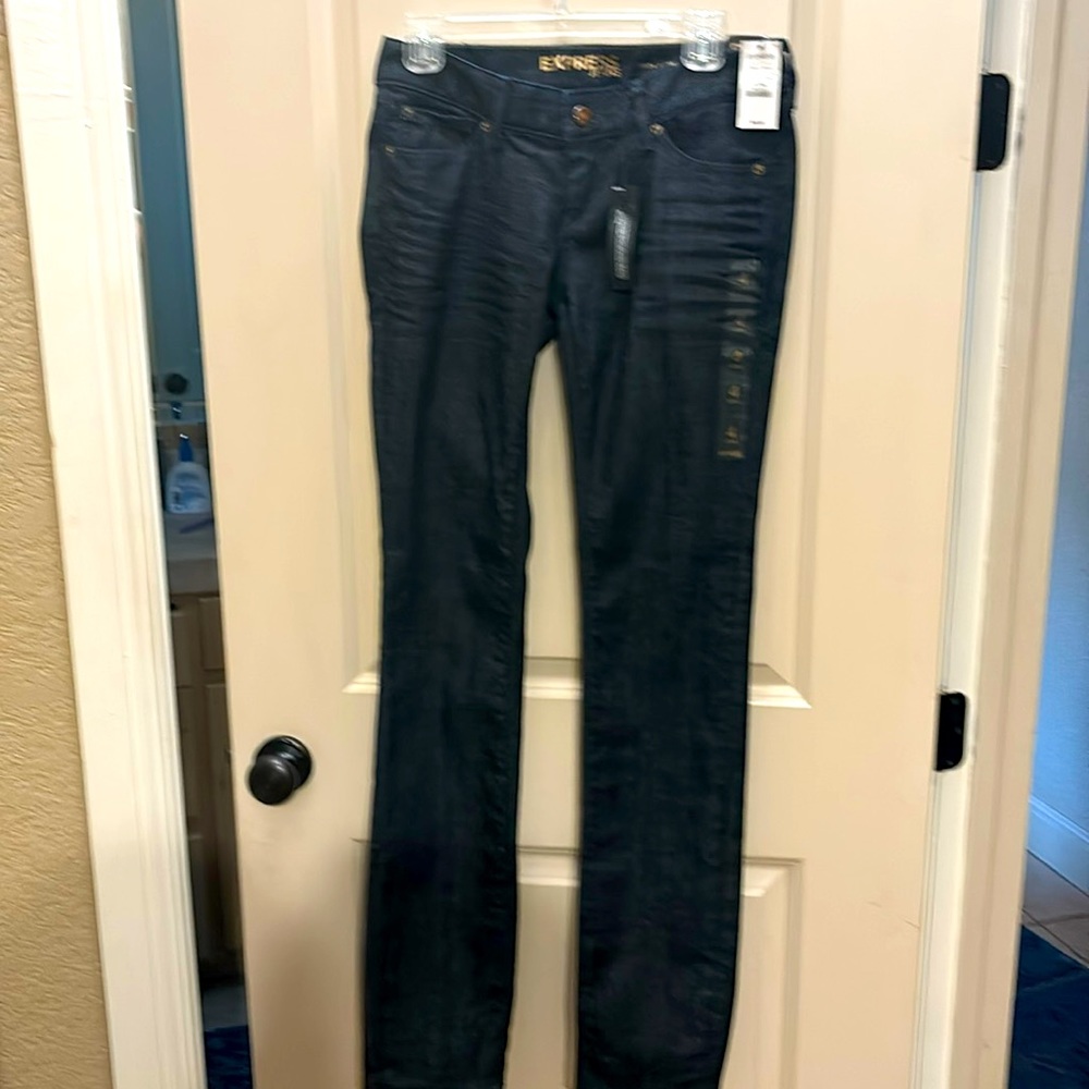 NWT Express Zelda Skinny Jeans 4 Long